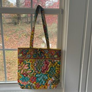 Vera Bradley Yellow Floral Tote Bag